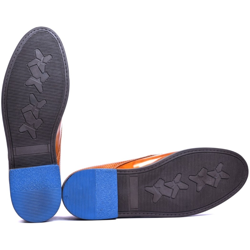 Texture Derby Laceup - Tan - Image 3