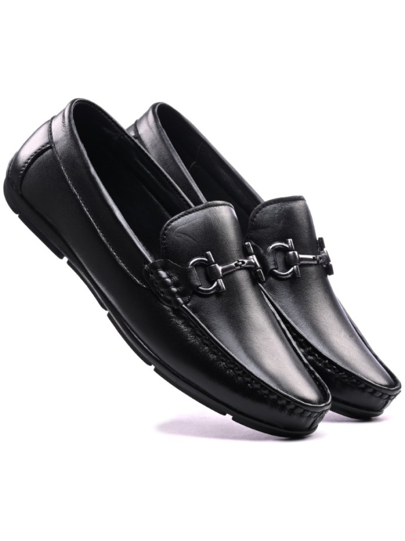Italian Eleganza Loafers,  Genuine Leather, Shoes
